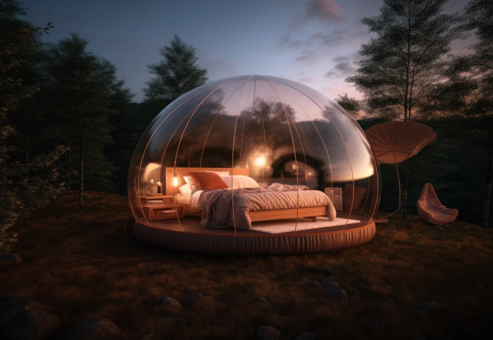 Embrace Nature's Beauty with the Inflatable Outdoor Dome Bubble Tent House